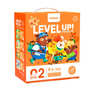 Level Up dėlionės - 2 lygis Miško sezonai