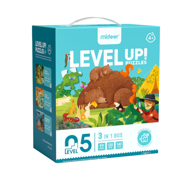 Level Up dėlionės - 5 lygis Nuotykiai