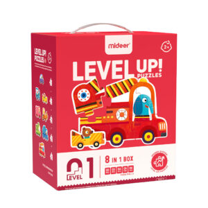 Level Up dėlionės - 1 lygis Transporto priemonės