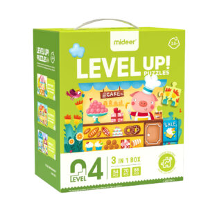 Level Up dėlionės - 4 lygis Pasakų miestas