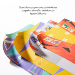 Popieriaus rankdarbių rinkinys - Vėjo malūnėliai