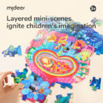 Menininkės kurta dėlionė - Coliukė, 66 dalys