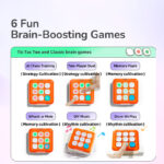 6in1 interaktyvių žaidimų konsolė