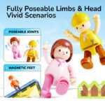 Interaktyvus magnetinis konstruktorius - Profesijų herojai