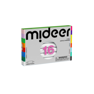 Dvispalviai akriliniai markeriai - 32 spalvų