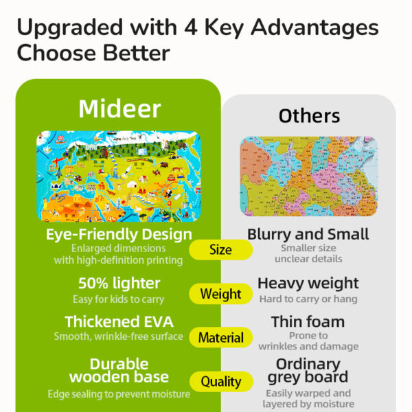 DIDELIS MAGNETINIS PASAULIO ŽEMĖLAPIS / DĖLIONĖ