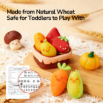 MODELINO LIPDYMO RINKINYS - VAISIAI IR DARŽOVĖS