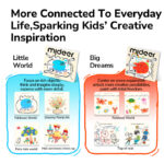 Kūrybinė piešimo knyga - Mažas pasaulis