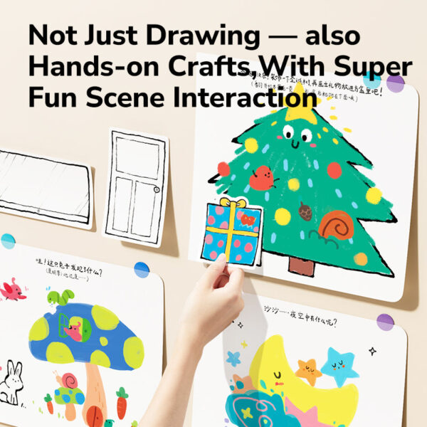 Kūrybinė piešimo knyga - Mažas pasaulis