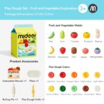 MODELINO LIPDYMO RINKINYS - VAISIAI IR DARŽOVĖS