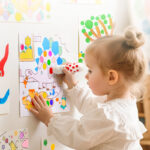 Išplaunami taškiniai markeriai - 6 spalvos