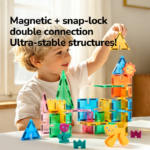 2in1 magnetinis konstruktorius - 48 dalys