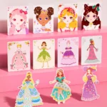 3in1 kūrybinių dirbtuvių rinkinys "Princesės fantazijų makiažas"