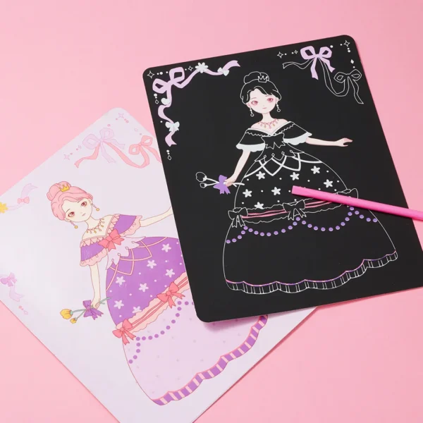 3in1 kūrybinių dirbtuvių rinkinys "Princesės fantazijų makiažas"