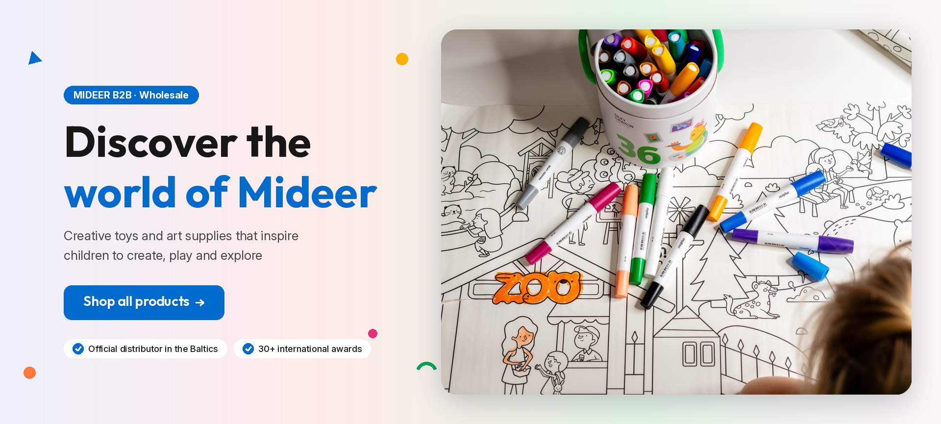 Discover the world of Mideer – creative toys and art supplies for kids