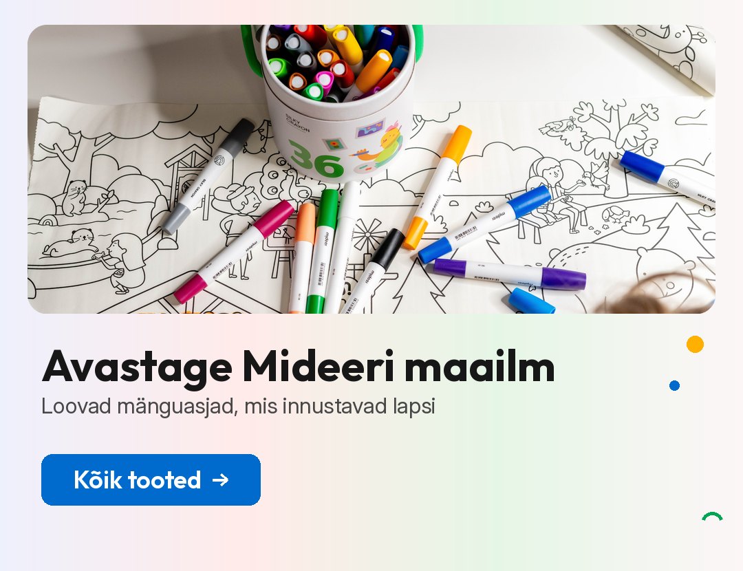 Avastage Mideeri maailm – loovad mänguasjad ja tarvikud lastele